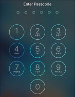Forgot passcode
