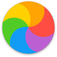 Spinning beach ball